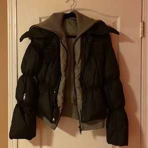 Selling Patrizia Pepe black puffer coat